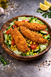 113 Crispy Chicken Salat